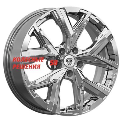 K&K Айона (КС1169) Дарк платинум 6.5x18/5x114.3 D54.1 ET50  