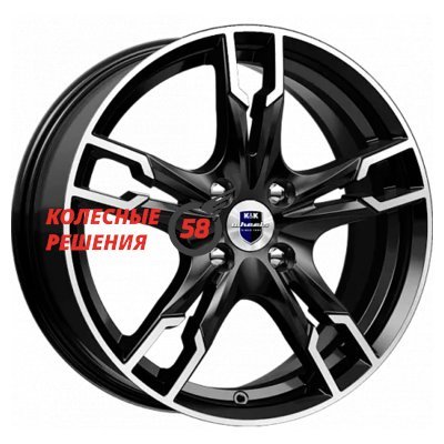 K&K Солар (КС875) Алмаз черный 7x17/5x108 D67.1 ET43  