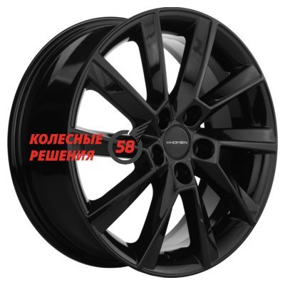 Khomen Wheels KHW1604 (Prius) Black 6x16/5x100 D54.1 ET40  