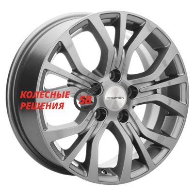 Khomen Wheels KHW1608 (Changan CS35) Gray 6.5x16/5x110 D63.3 ET46  