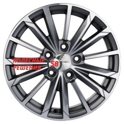 Khomen Wheels KHW1611 (Changan CS35) Gray-FP 6.5x16/5x110 D63.3 ET46  