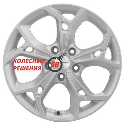 Khomen Wheels KHW1702 (Qashqai) F-Silver 7x17/5x114.3 D66.1 ET40  