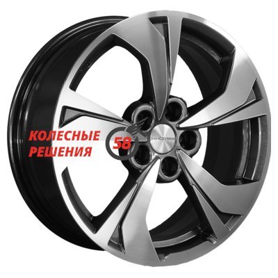 Khomen Wheels KHW1724 (Jac/Москвич 3) Gray-FP 7x17/5x108 D54.1 ET40  