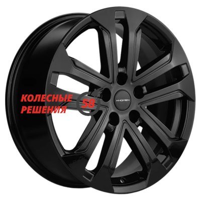 Khomen Wheels KHW1803 (Coolray) Black 7x18/5x114.3 D54.1 ET50  