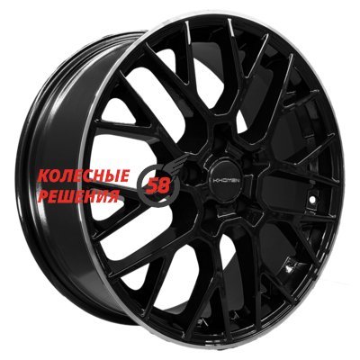 Khomen Wheels KHW1818 (Karoq) Black MR 7x18/5x112 D57.1 ET45  