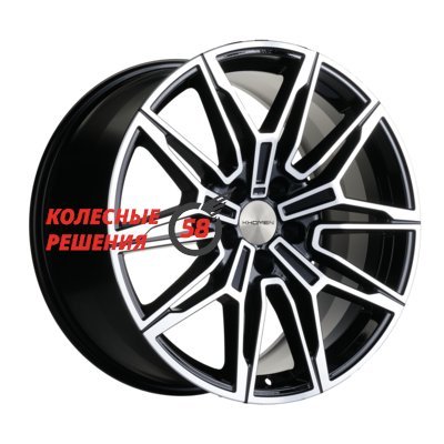 Khomen Wheels KHW1904 (BMW Front) Black-FP 8.5x19/5x112 D66.6 ET30  