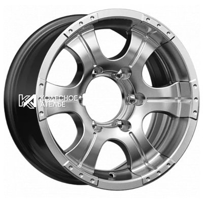 K&K Байконур (КС473) Дарк платинум 7x15/5x139.7 D110.1 ET-5  