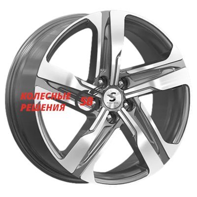 Premium Series КР004 (Sportage) Diamond Gloss Graphite 7.5x19/5x114.3 D67.1 ET50  
