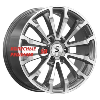 Premium Series КР006 (Patrol) Diamond Gloss Graphite 8.5x20/6x139.7 D77.9 ET30  