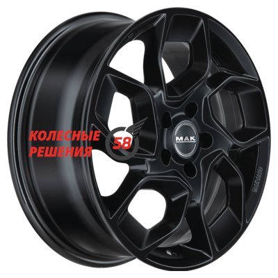 MAK Express Gloss Black 6.5x16/5x120 D65.1 ET50  