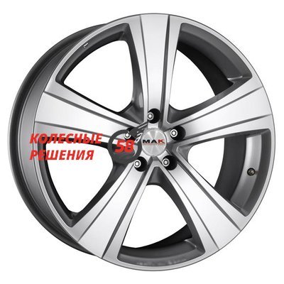 MAK Fuoco 5 Hyper Silver 8.5x19/5x112 D76 ET45  