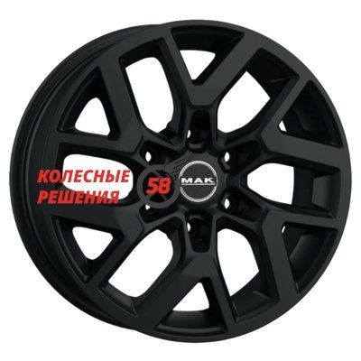 MAK Gravel Matt Black 8x18/6x130 D84.1 ET53  