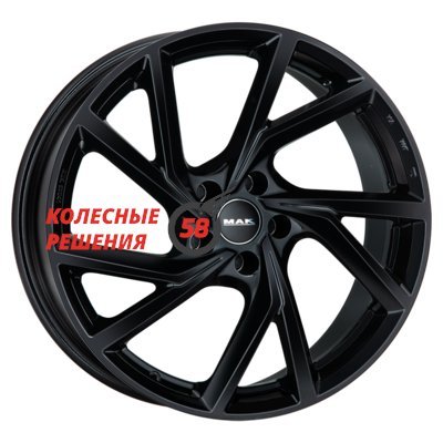 MAK Kassel Gloss Black 8x19/5x114.3 D76 ET40  