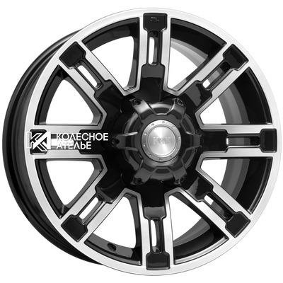 K&K Полюс (КС609M) Алмаз черный 7.5x16/6x139.7 D67.1 ET30  