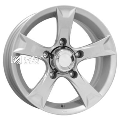 K&K Триал (КС621) Дарк платинум 6.5x15/5x139.7 D98 ET30  